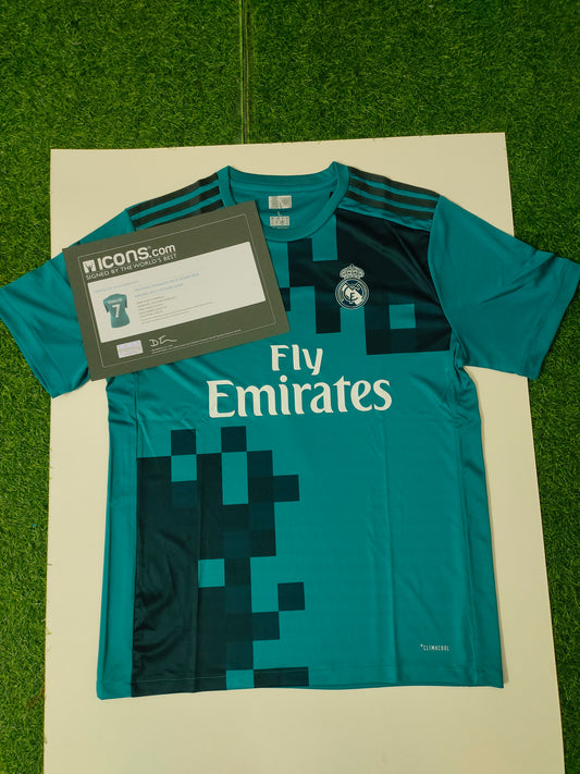 Real Madrid Ronaldo Autographed Jersey