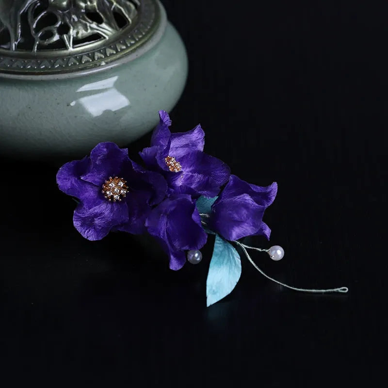 Vintage Hair Clip|Violet Note