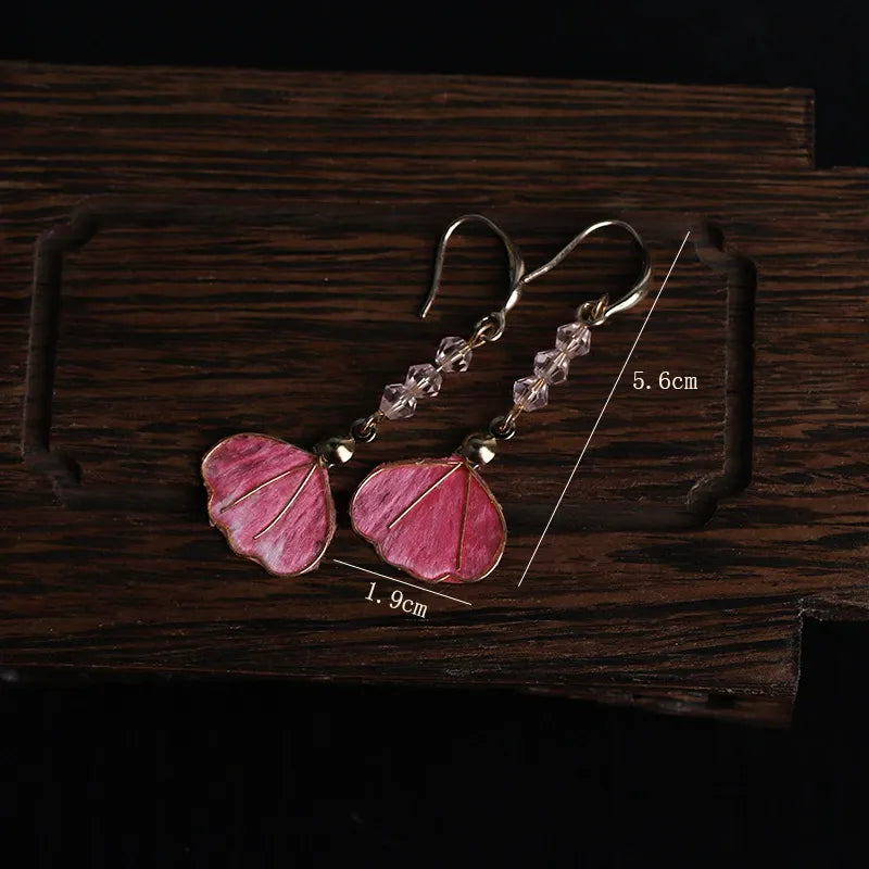 Artisanal Dangle Earrings|Sunflower