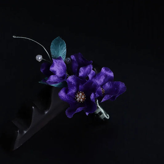 Vintage Hair Clip|Violet Note