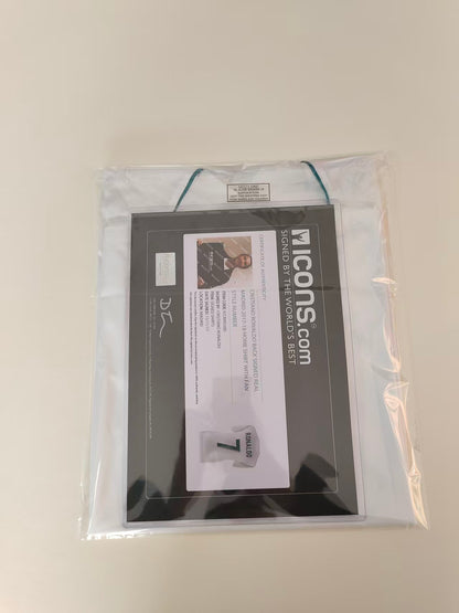 Camiseta autografiada de Cristiano Ronaldo Real Madrid Temporada 17/18 Local icons coa