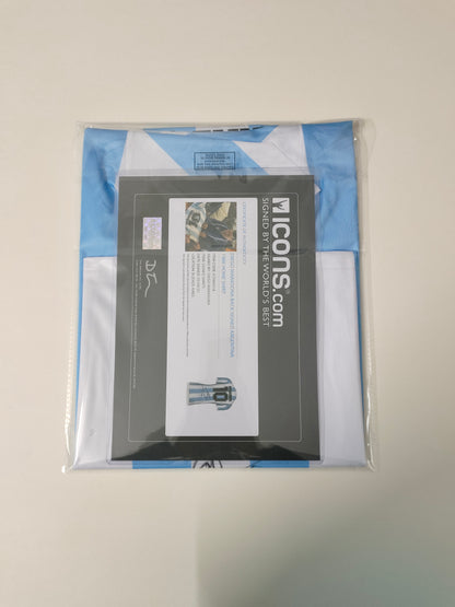 Maradona Argentina 1986 Season Home Autograph Jersey Icons coa