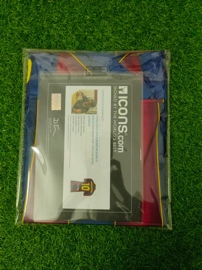 Barcelona Ronaldinho Autographed Jersey