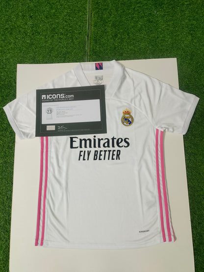 Real Madrid David Beckham Autographed Jersey