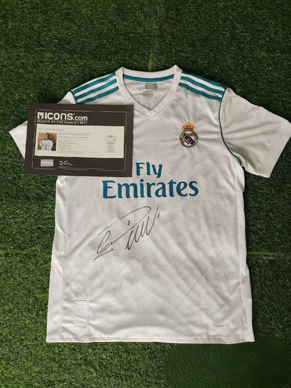 Cristiano Ronaldo 17/18 Real Madrid Home Autographed Jersey Icons coa