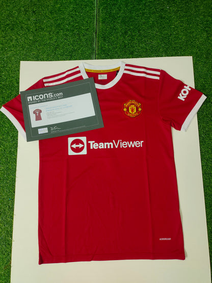 Manchester United Ronaldo Autographed Jersey
