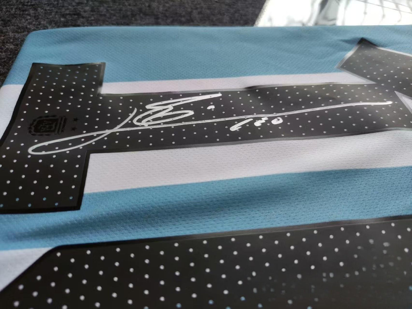 Messi Argentina Autographed Jersey Icons