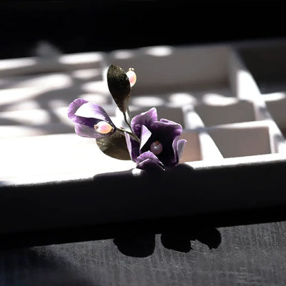 Hairpin Artisanal |Violet Serenity