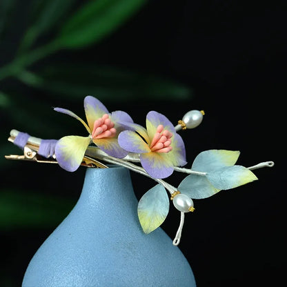 Handmade Hair Clip|Violet Kite