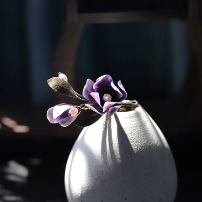 Hairpin Artisanal |Violet Serenity