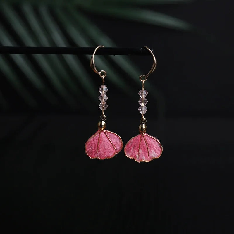 Artisanal Dangle Earrings|Sunflower