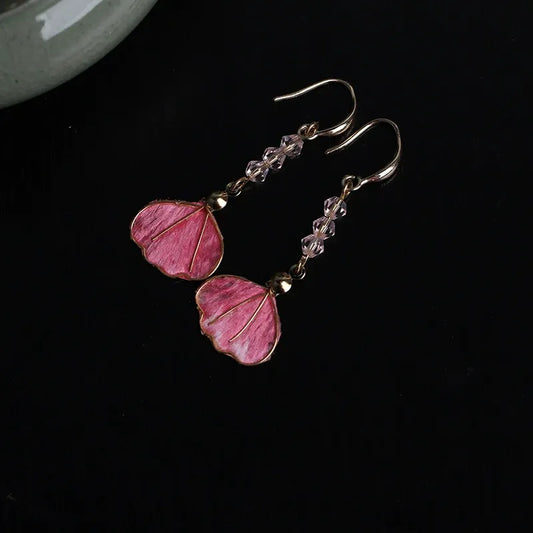 Artisanal Dangle Earrings|Sunflower