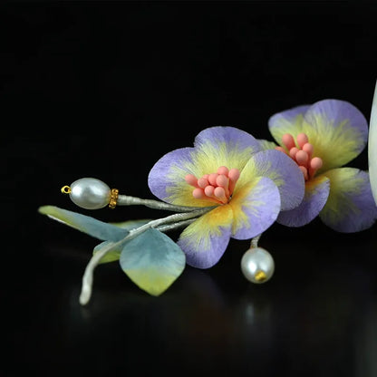 Handmade Hair Clip|Violet Kite