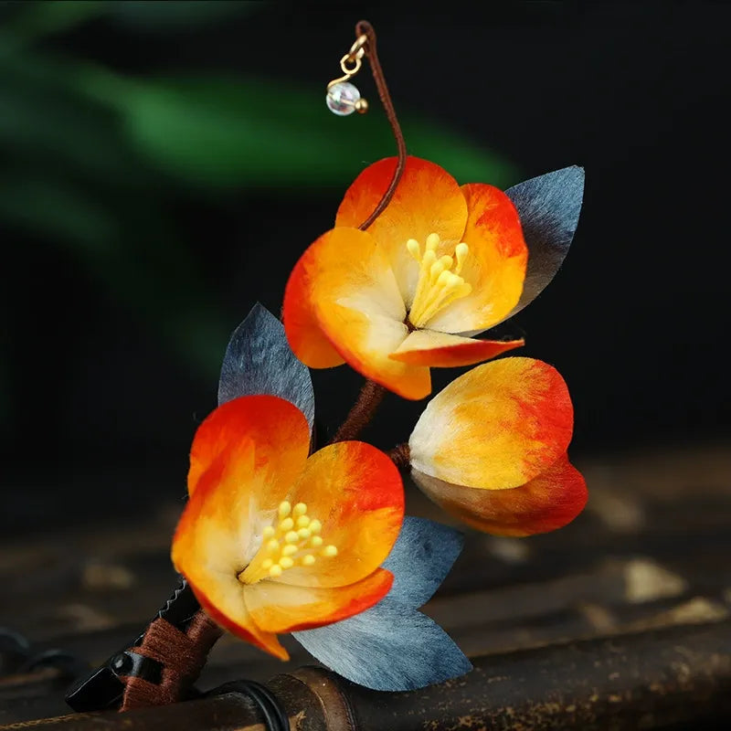 Artisanal Hairpin|Orange Note