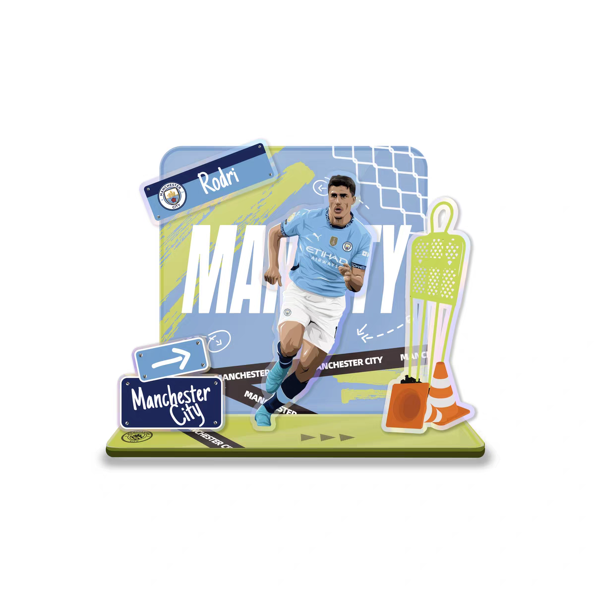 Football Star Acrylic Standee Souvenir Decorative Item Cultural and Creative Product