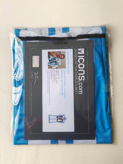 Messi Argentina Autographed Jersey Icons